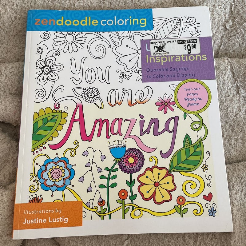 Zendoodle Coloring: Uplifting Inspirations