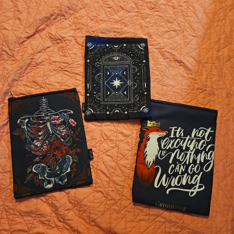 3 booksleeves bundle #4