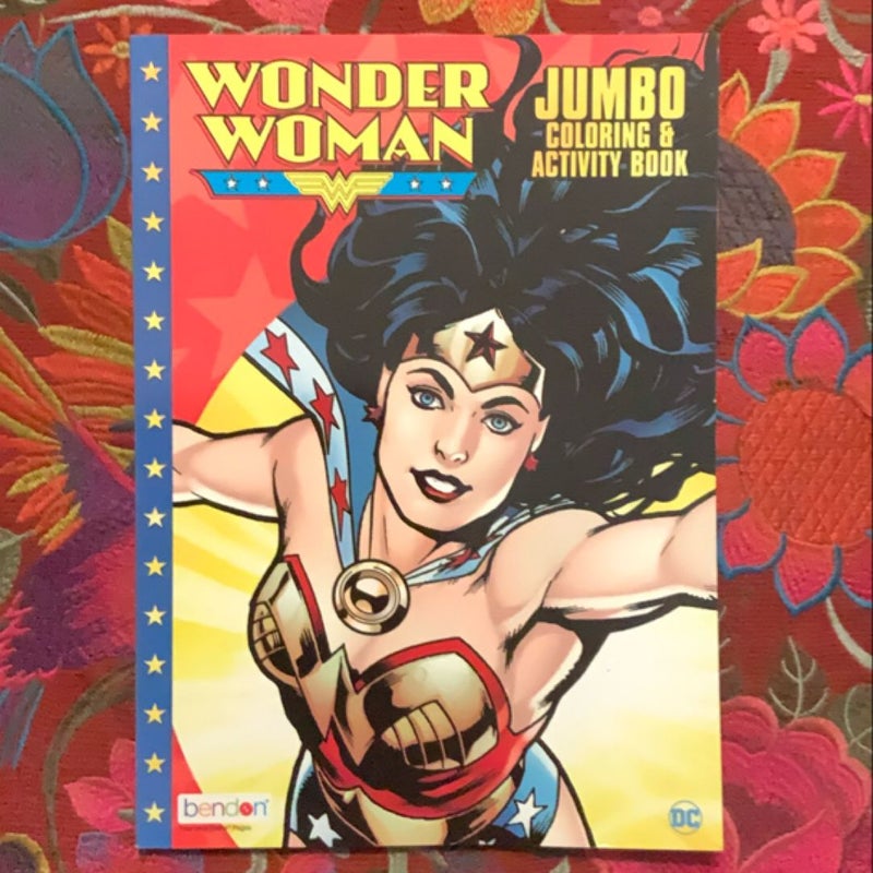 Wonder Woman JUMBO Coloring & Activity Book