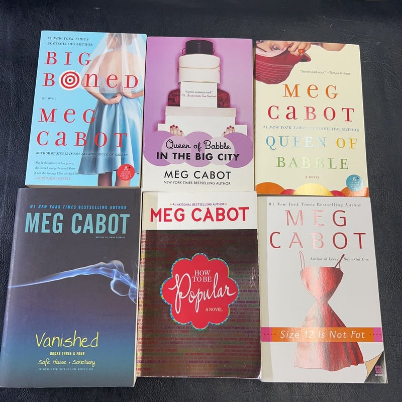 Meg Cabot 6 paperback bundle 