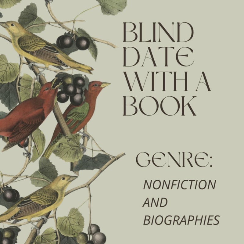 Blind Date with a Nonfiction or Biography Book + Freebies