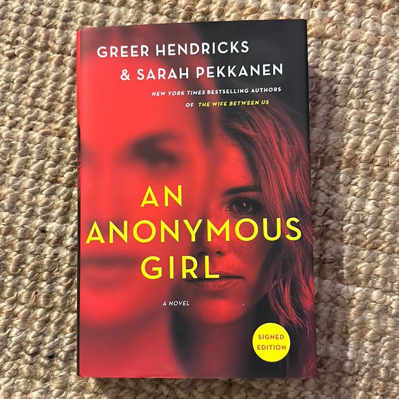 An Anonymous Girl (signed edition)