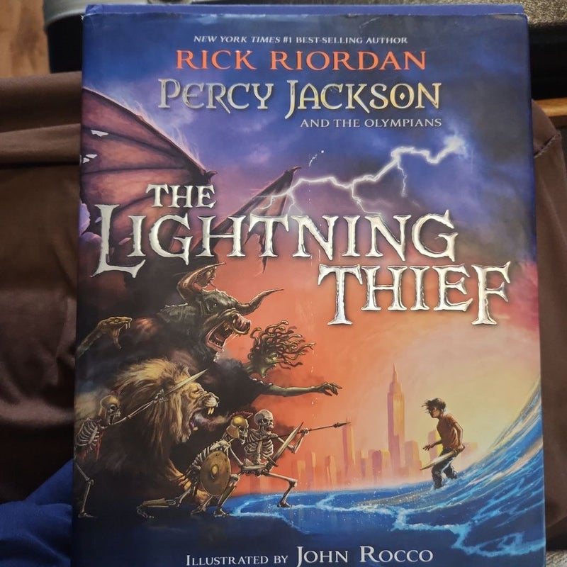 Percy Jackson and the Olympians the Lightning Thief Illustrated Edition