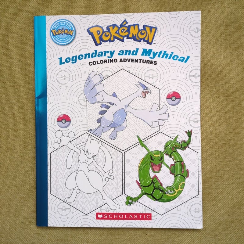 Pokémon Coloring Adventures #2: Legendary and Mythical Pokémon
