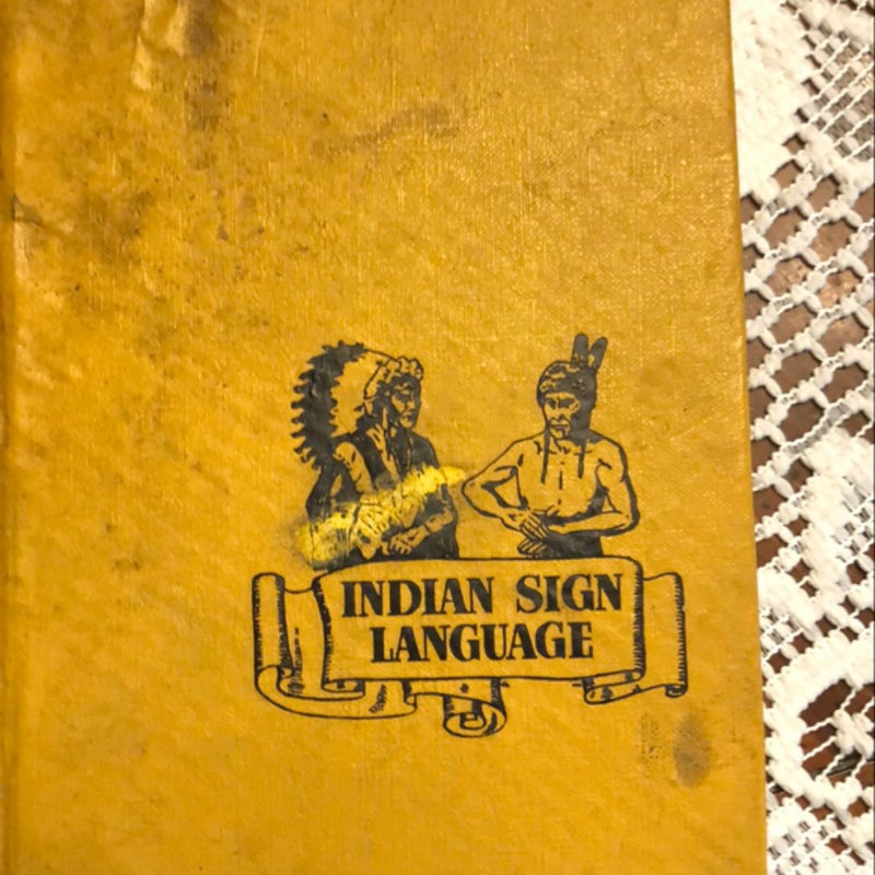 Indian sign language 