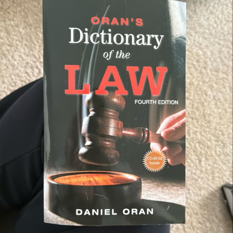 Oran's Dictionary of the Law