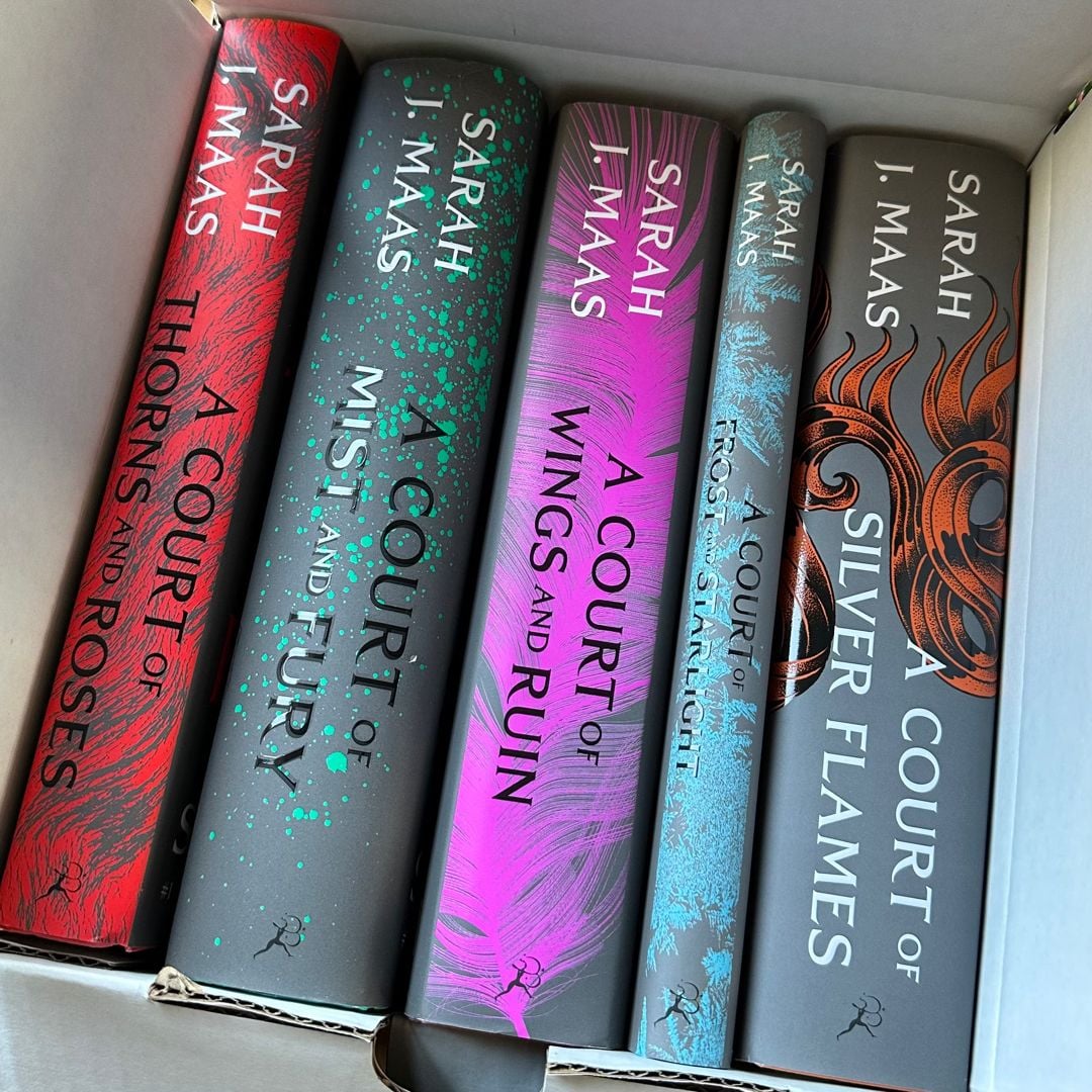 A Court of Thorns and Roses FULL SET hardcover by