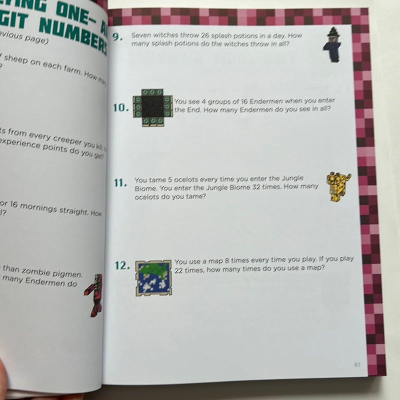 The Great Big Fun Workbook for Minecrafters: Grades 3 And 4