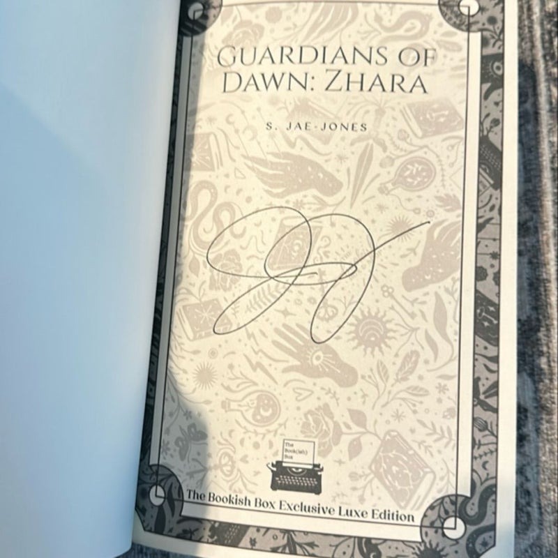 Guardians of Dawn: Zhara - Signed Bookish Box Luxe Edition 