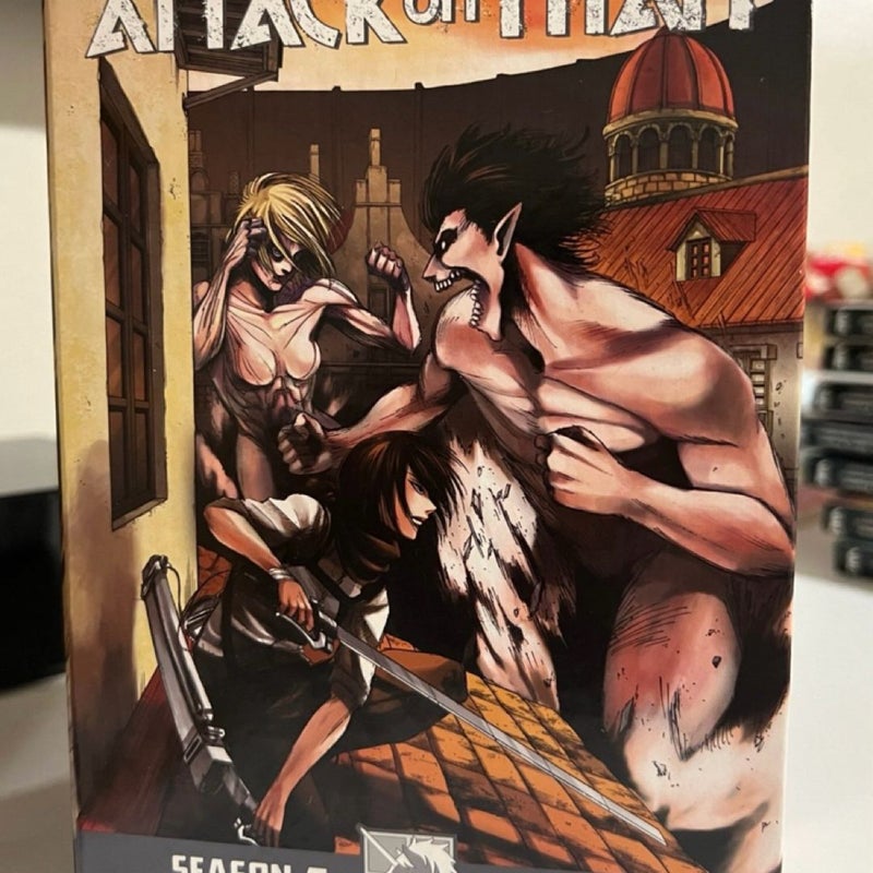 Attack on Titan Season 1 Part 2 Manga Box Set