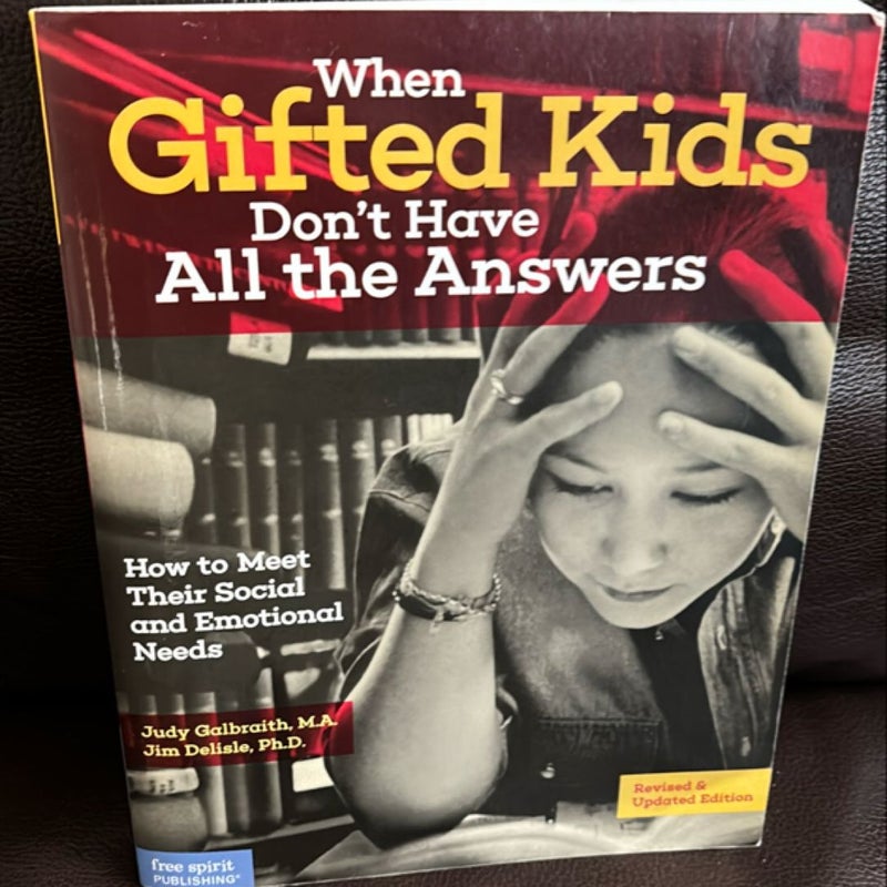 When Gifted Kids Don't Have All the Answers