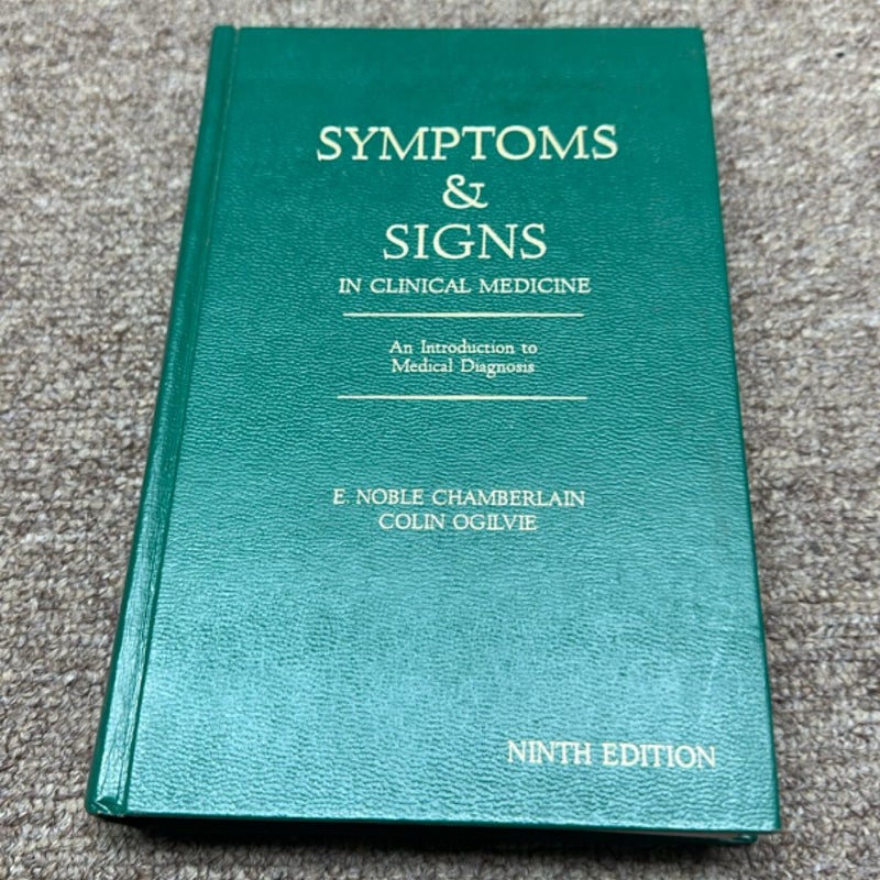 Symptoms and Signs in Clinical Medicine