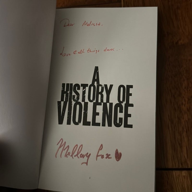 A history of violence 