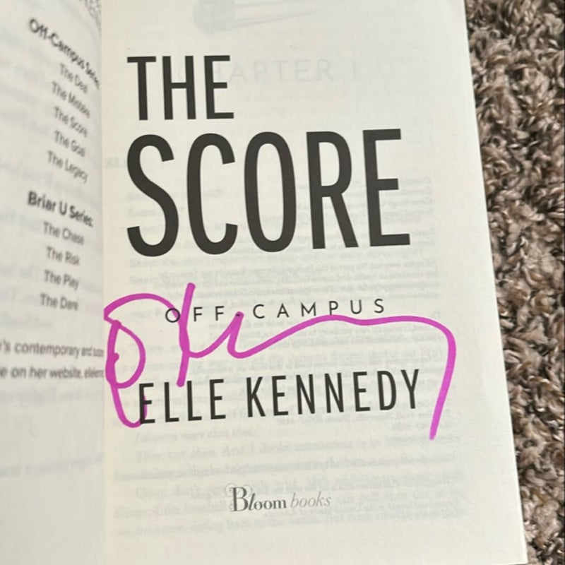 The Score (signed)