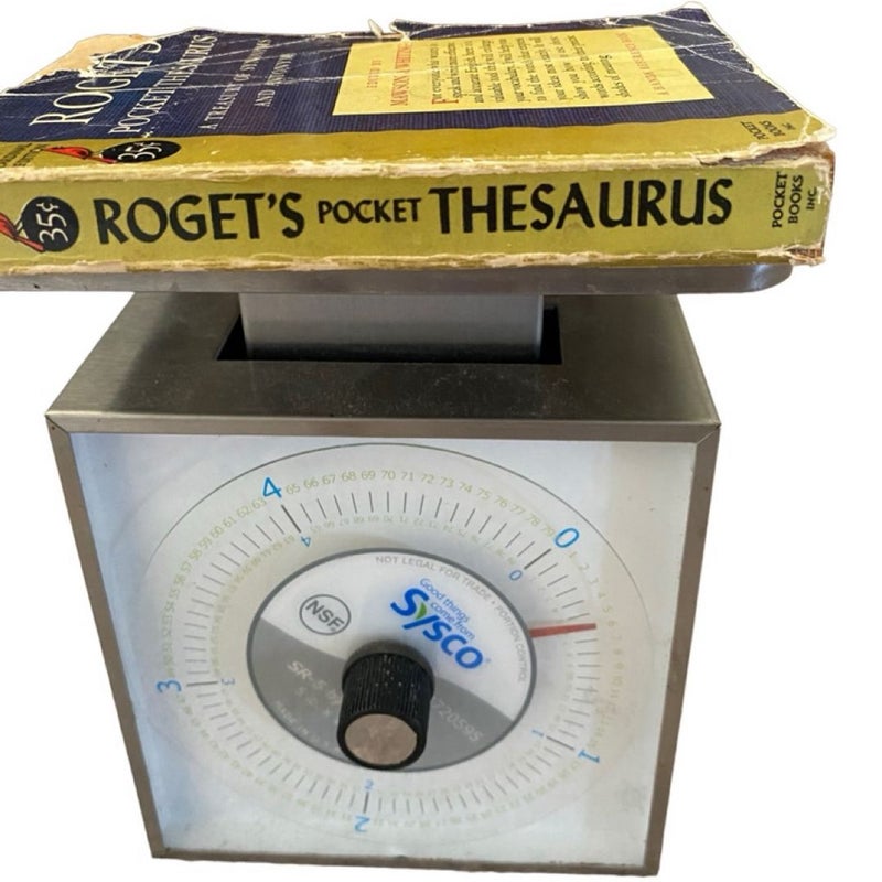 Roget's Pocket Thesaurus 