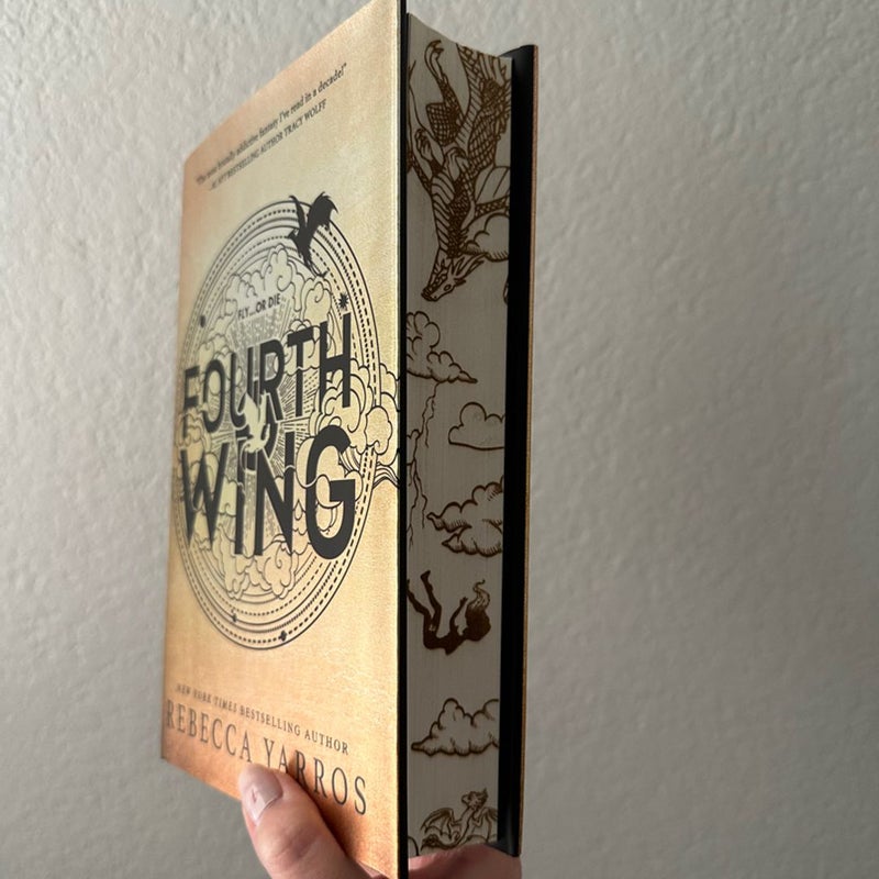 Fourth Wing Custom Laser Engraved Edge