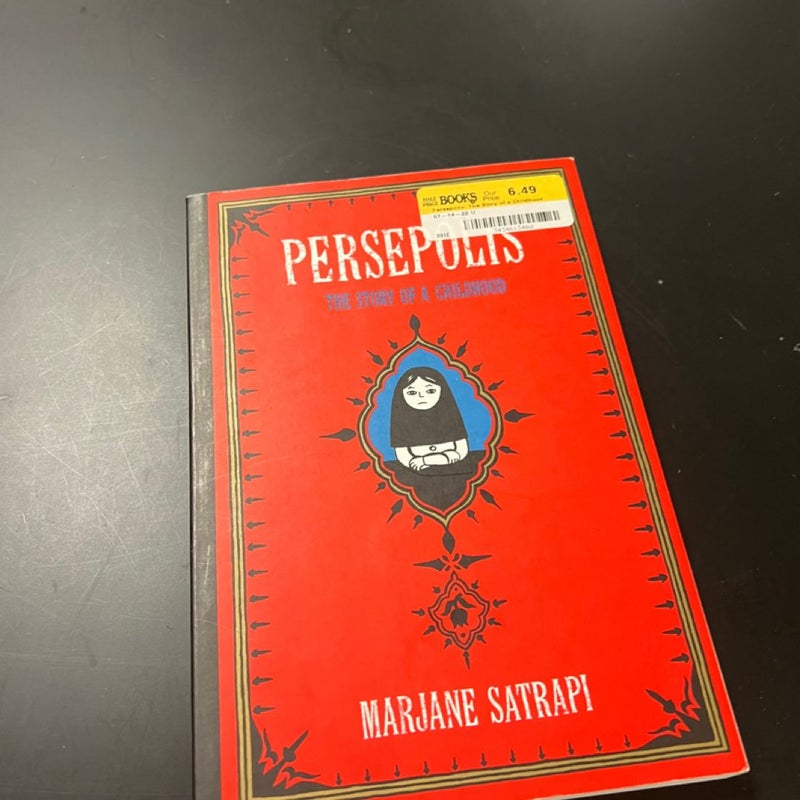 Persepolis (The Story of a Childhood) Graphic Novel