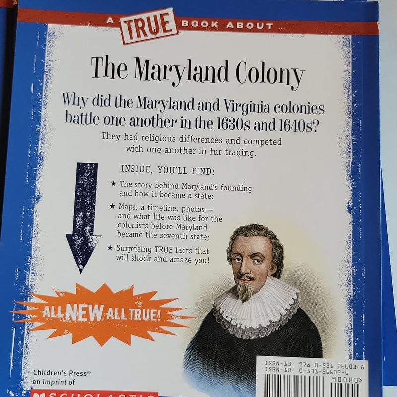 The Maryland Colony by Kevin Cunningham, Paperback | Pangobooks