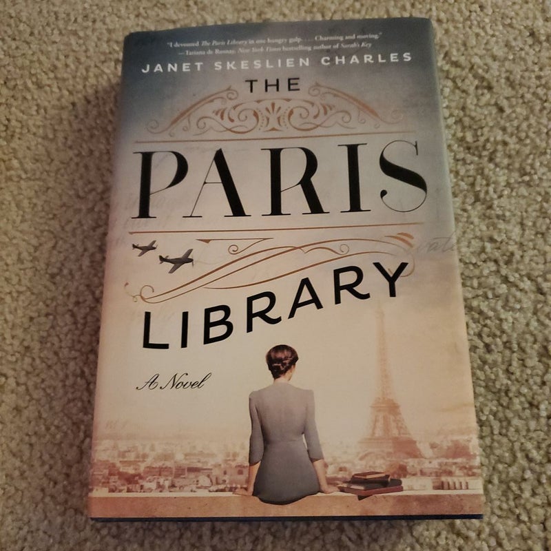 The Paris Library by Skeslien Charles, Hardcover Pangobooks