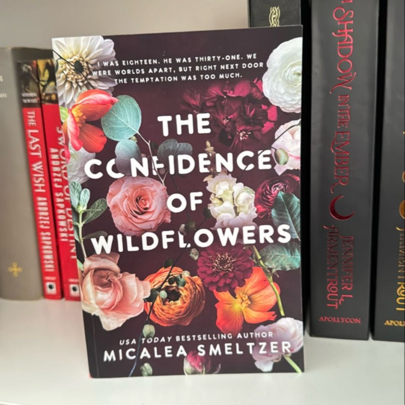 The Confidence of Wildflowers SIGNED self pub