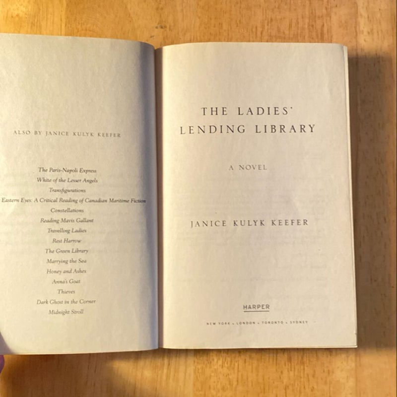 The Ladies' Lending Library