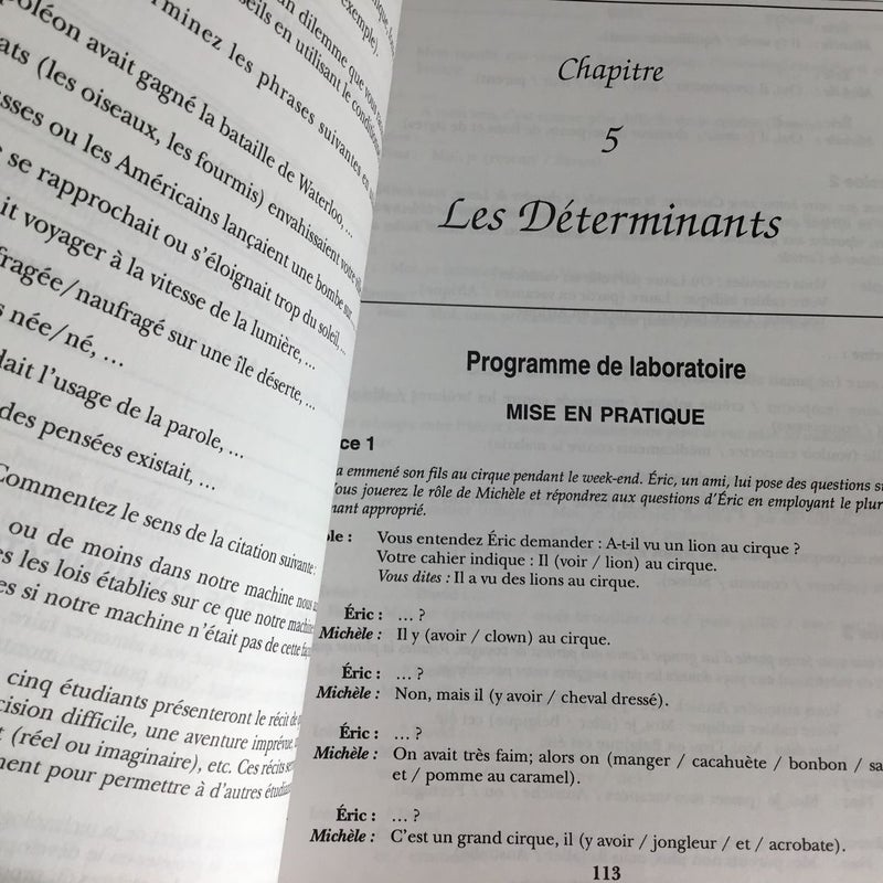 Workbook for la Grammaire � L'oeuvre, 5th