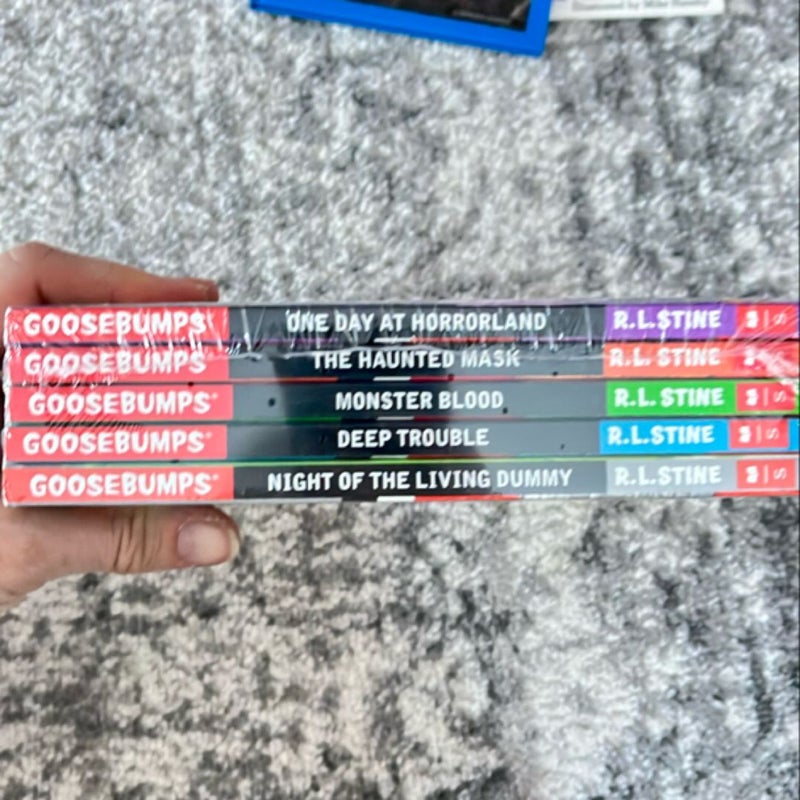 Goosebumps 10 book set Night of the Living Dummy