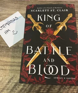 King of Battle and Blood - Signed