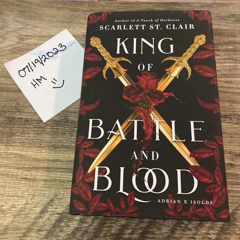 King of Battle and Blood - Signed