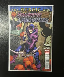 Hawkeye & Mockingbird # 1 The Heroic Age Variant Second Printing Marvel Comics