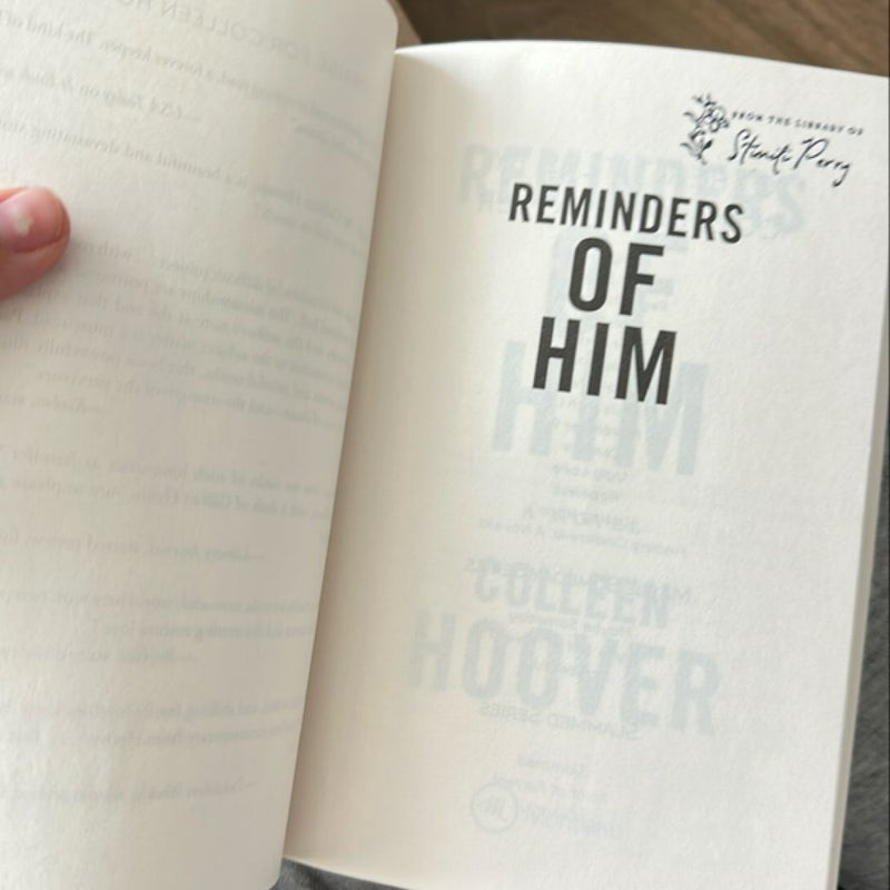 Reminders of Him