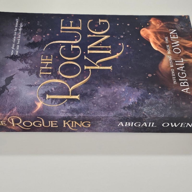 SIGNED The Rogue King by Abigail Owen