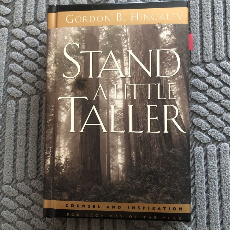 Stand a Little Taller