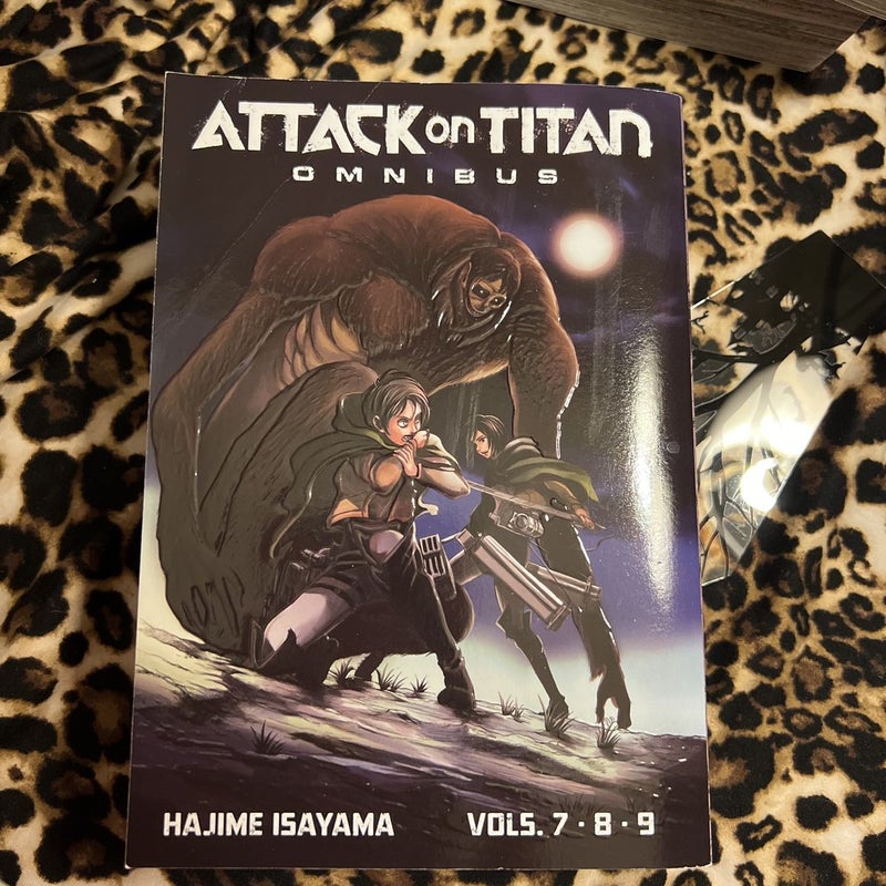 Attack on Titan Omnibus 2 (Vol. 4-6) by Hajime Isayama, Paperback