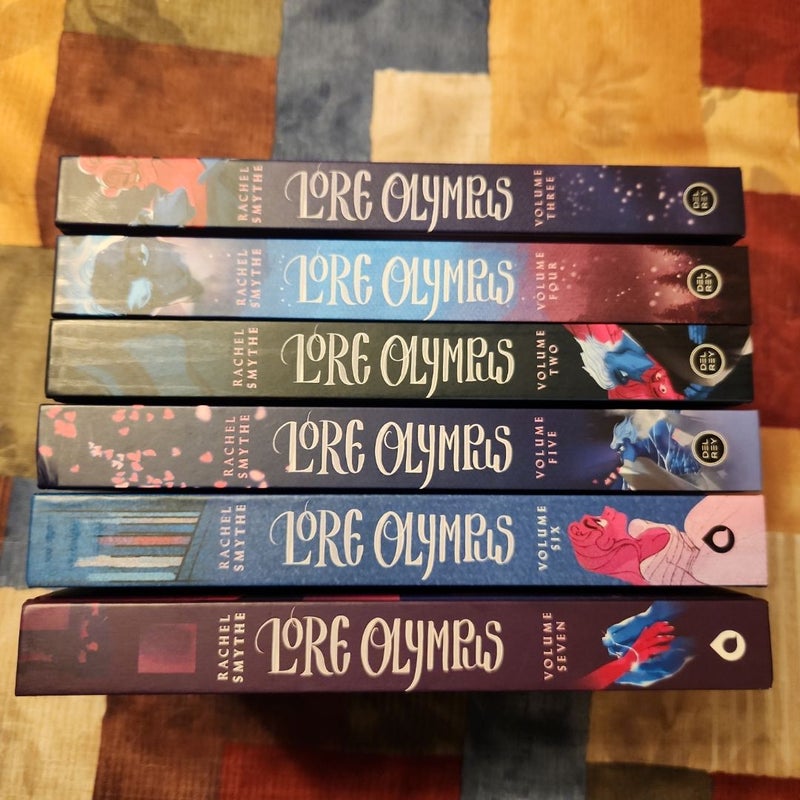 Lore Olympus Volumes 2,3,4, and 5 (DOES NOT INCLUDE 6 AND 7)