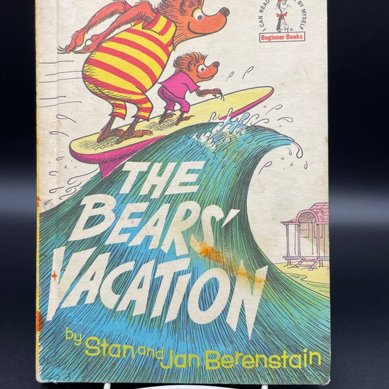 The Bears Vacation I can read it all by myself hardcover book