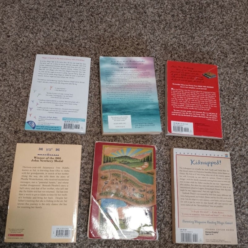 Sharon Creech Book Lot