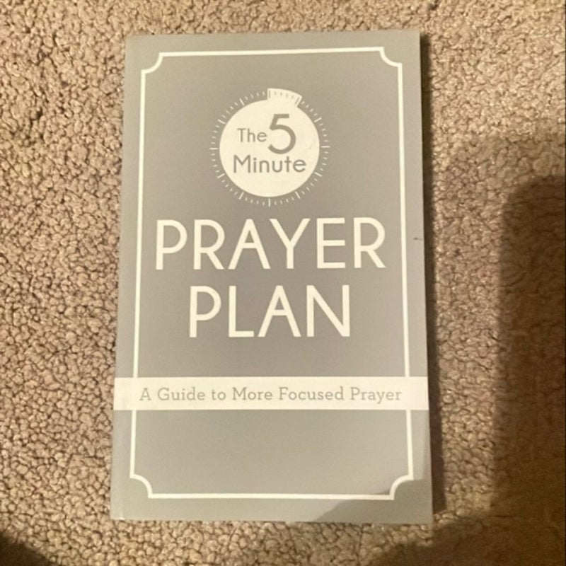 5-Minute Prayer Plan