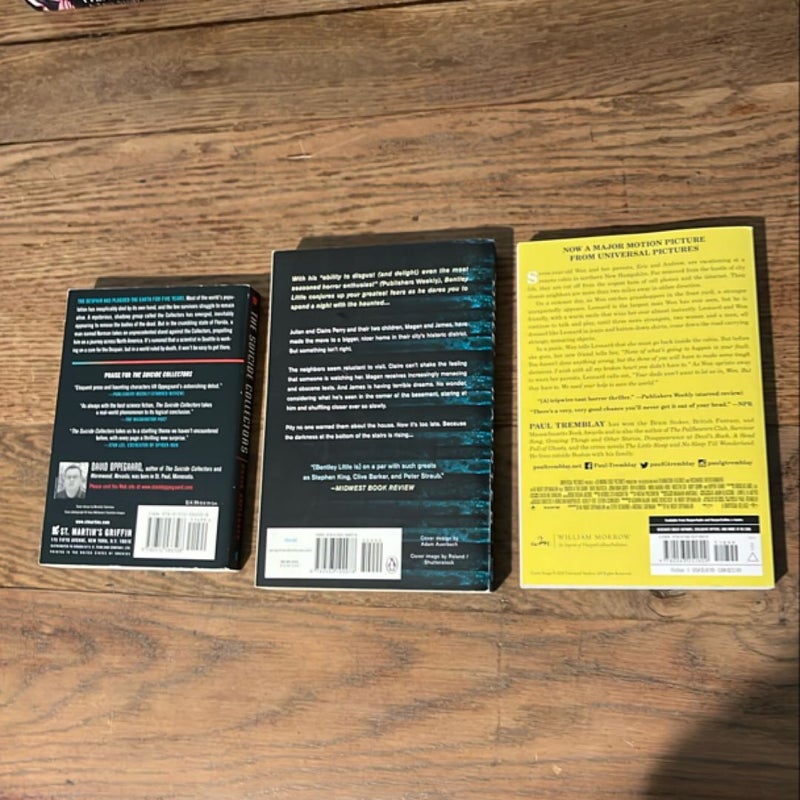 Lot of 3 Horror Trsde Paperbacks