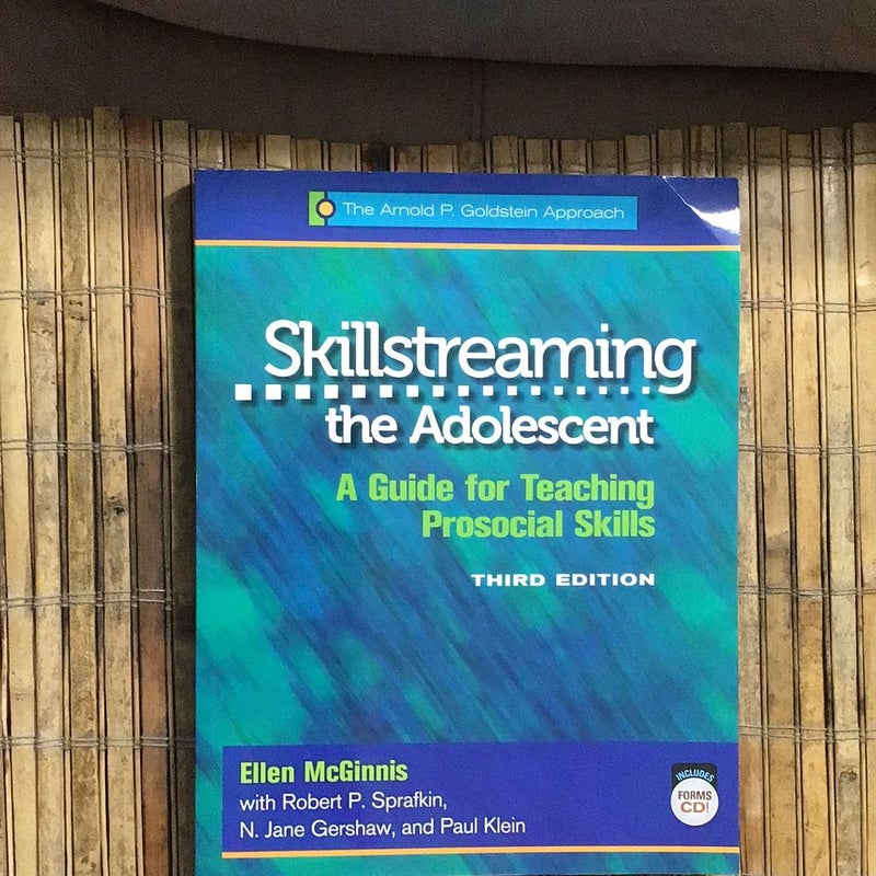 Skillstreaming the Adolescent, Program Book