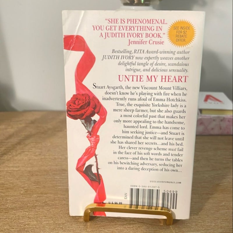 Untie My Heart - 1st Edition Stepback 