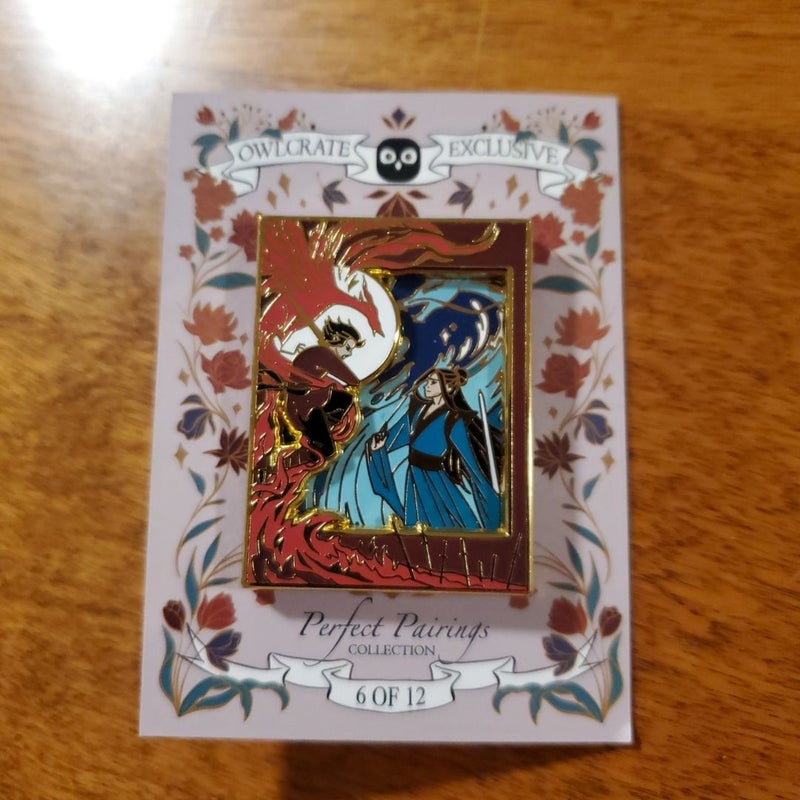 Owlcrate Perfect Pairing Pin - The Poppy War