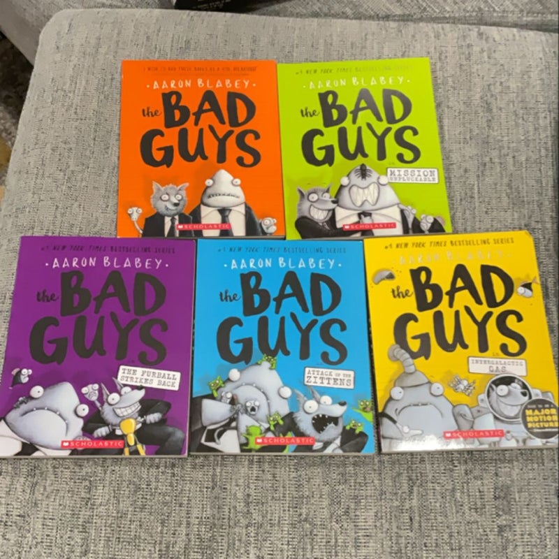 The Bad Guys Box Set: Books 1-5