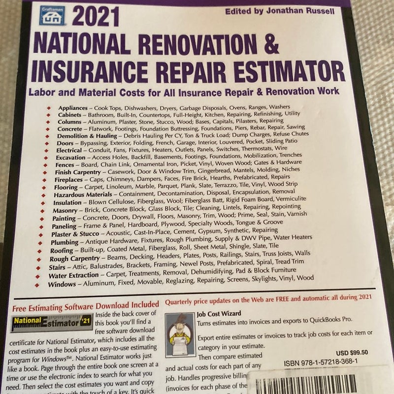 2021 National Renovation & Insurance Repair Estimator 
