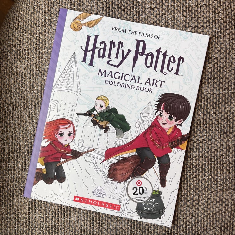 Magical Art Coloring Book (Harry Potter)