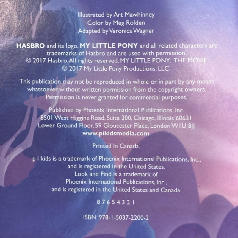 My Little Pony: the Movie, LOOK & FIND