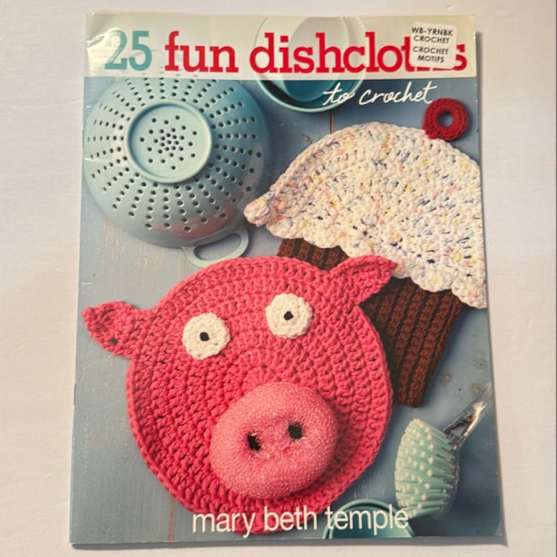 25 Fun Dishcloths to Crochet