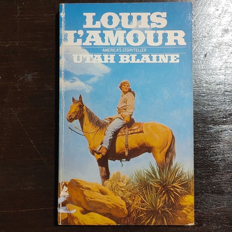 Utah Blaine - A novel by Louis L'Amour