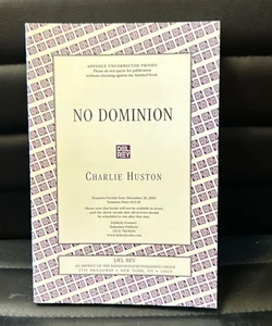 No Dominion (ARC)