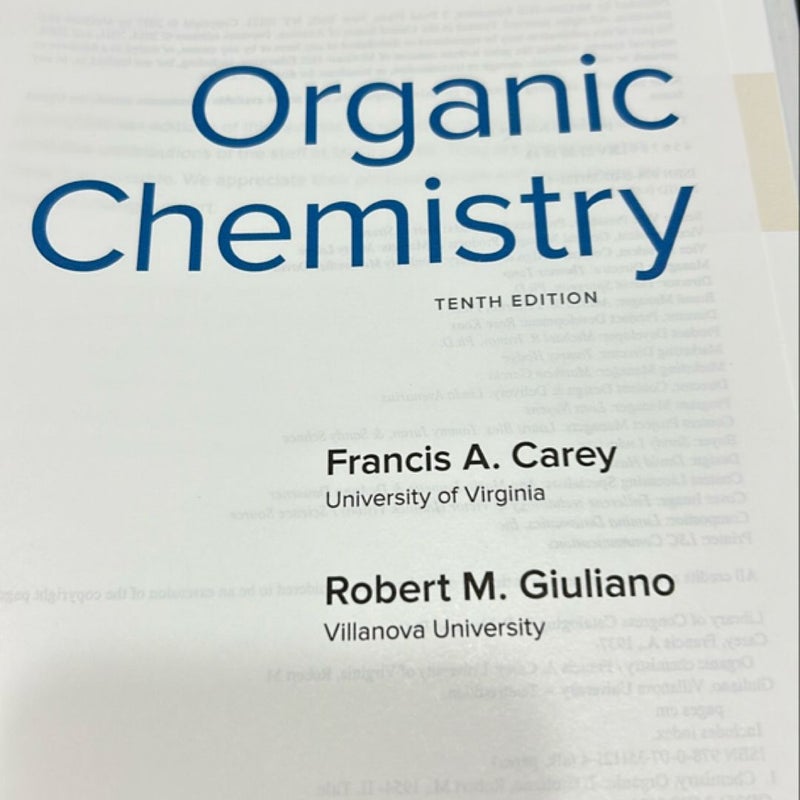 Organic Chemistry